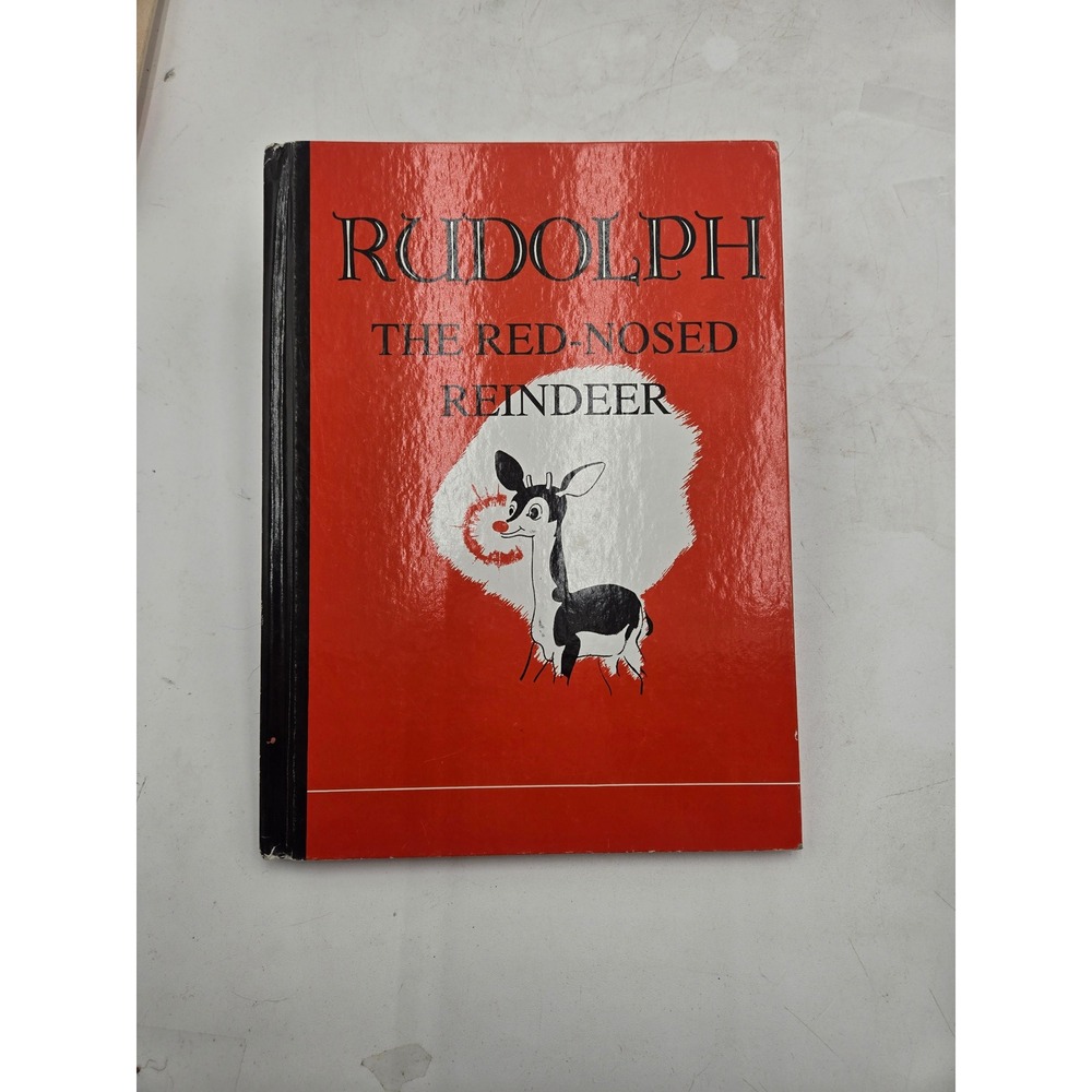 Rudolph Red-Nosed Reindeer Robert L May Applewood Books Facsimile Hardcover